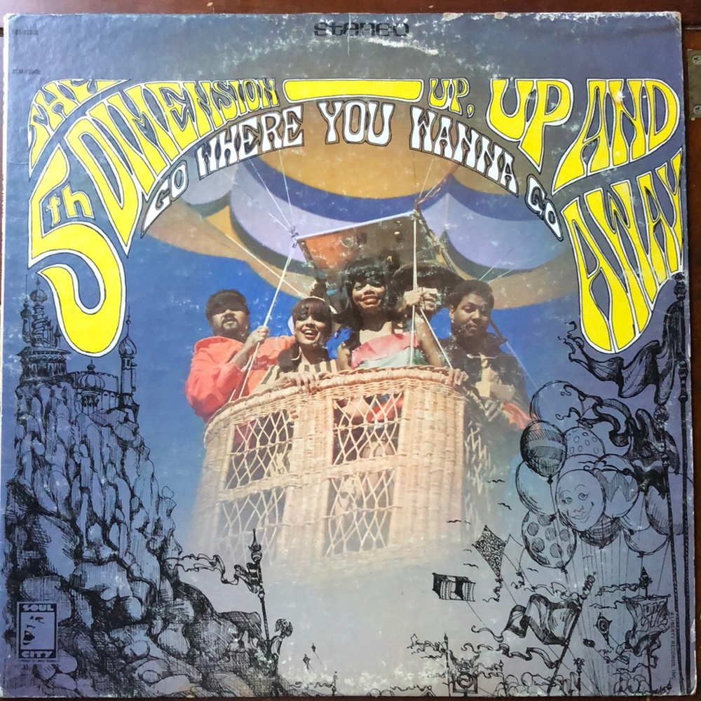 The 5th Dimension Up, Up And Away Vinyl Lp '67